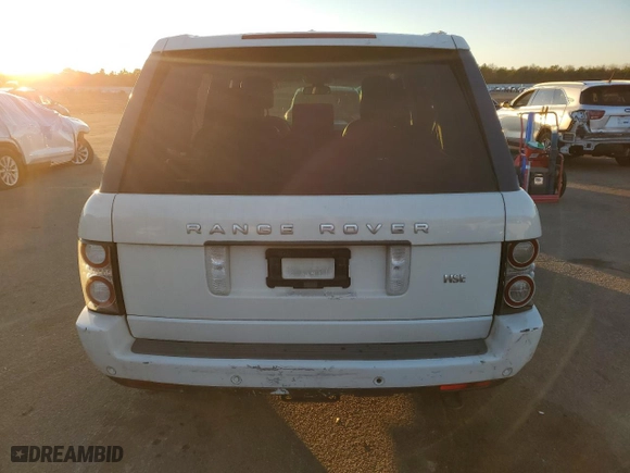 2010 Land Rover Range Rover HSE with VIN SALME1D47AA309751, listed as a Copart auction lot 85063354 with 105,224 mi miles and Clean Title. Bid and sale history available at carsss.com. Image 6.