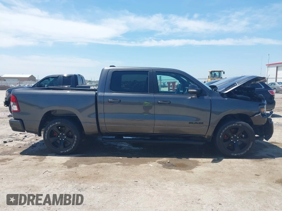 2020 Ram 1500 Big Horn with VIN 1C6SRFFT1LN328030, listed as a IAAI auction lot 42264730 with 47,428 mi miles and . Bid and sale history available at DreamBid. Image 13.