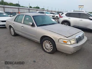 2008 Mercury Grand Marquis LS with VIN 2MEFM75V38X661481, listed as a IAAI auction lot 42079891 with 206,421 mi miles and . Bid and sale history available at DreamBid. Image 1.