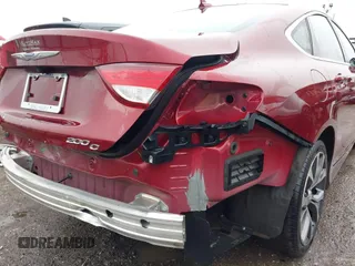 2015 Chrysler 200 C with VIN 1C3CCCCG1FN549009, listed as a IAAI auction lot 41702587 with 61,733 mi miles and . Bid and sale history available at carsss.com. Image 6.