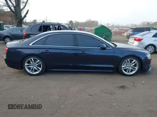 2017 Audi A8 L with VIN WAU44AFDXHN006857, listed as a IAAI auction lot 41758062 with 88,385 mi miles. Bid and sale history available at carsss.com. Image 13.