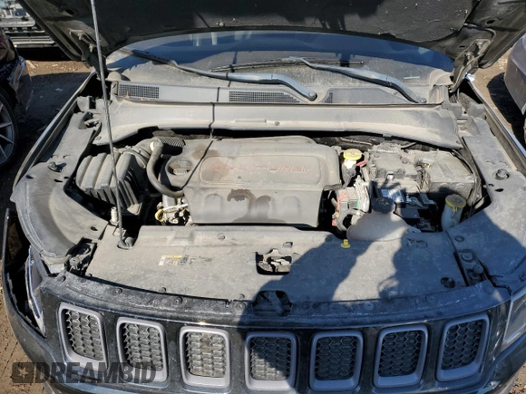 2018 Jeep Compass Trailhawk with VIN 3C4NJDDB5JT139499, listed as a Copart auction lot 48491975 with 115,466 mi miles and Salvage Title. Bid and sale history available at carsss.com. Image 12.