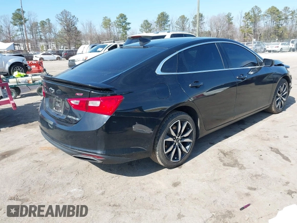 2020 Chevrolet Malibu RS with VIN 1G1ZG5ST3LF133952, listed as a IAAI auction lot 41644681 with 71,217 mi miles and . Bid and sale history available at DreamBid. Image 4.