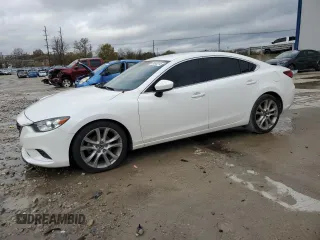 2014 Mazda 6 i Touring with VIN JM1GJ1V6XE1119769, listed as a Copart auction lot 80545514 with 93,846 mi miles and Salvage title. Bid and sale history available at DreamBid. Image 1.