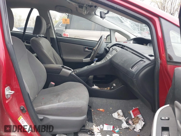 2014 Toyota Prius Four with VIN JTDKN3DU7E1832736, listed as a IAAI auction lot 41936543 with 106,755 mi miles and . Bid and sale history available at DreamBid. Image 5.