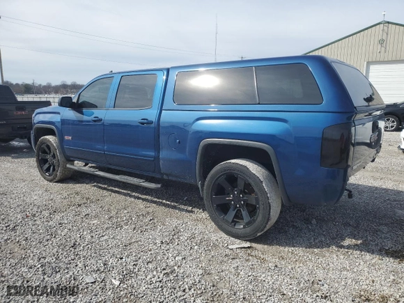 2017 GMC Sierra 1500 SLT with VIN 3GTU2NEJ7HG154447, listed as a Copart auction lot 46753275 with 106,744 mi miles and Salvage Title. Bid and sale history available at carsss.com. Image 2.