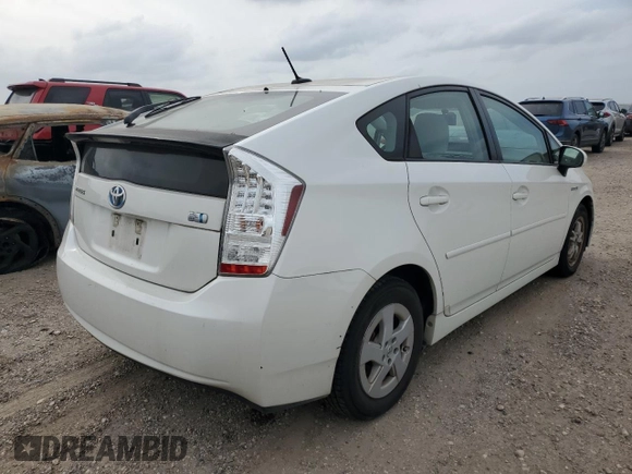 2010 Toyota Prius II with VIN JTDKN3DU4A0057165, listed as a Copart auction lot 54484205 with 137,287 mi miles and Clean Title. Bid and sale history available at carsss.com. Image 3.