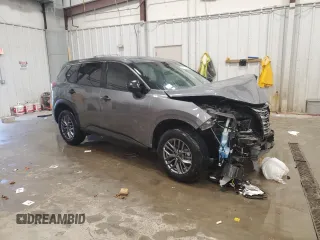 2024 Nissan Rogue S with VIN 5N1BT3AB9RC675595, listed as a Copart auction lot 54750205 with 31,556 mi miles and Salvage Title. Bid and sale history available at DreamBid. Image 4.