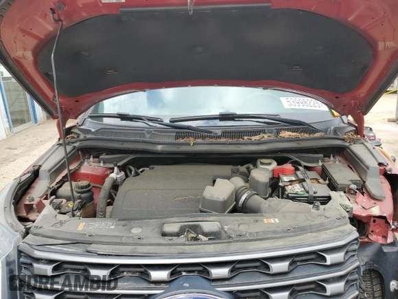 2017 Ford Explorer XLT z VIN 1FM5K8D81HGC53275, wystawiony jako Copart lot #53998225 z przebiegiem 38 557 mil mil oraz Szkoda całkowita • Salvage title. Historia ofert i sprzedaży dostępna na DreamBid. Obrazek 12.