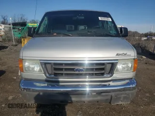 2006 Ford Econoline Cargo with VIN 1FDNE24L16DB42233, listed as a Copart auction lot 50305985 with 111,193 mi miles and Salvage Title. Bid and sale history available at carsss.com. Image 5.