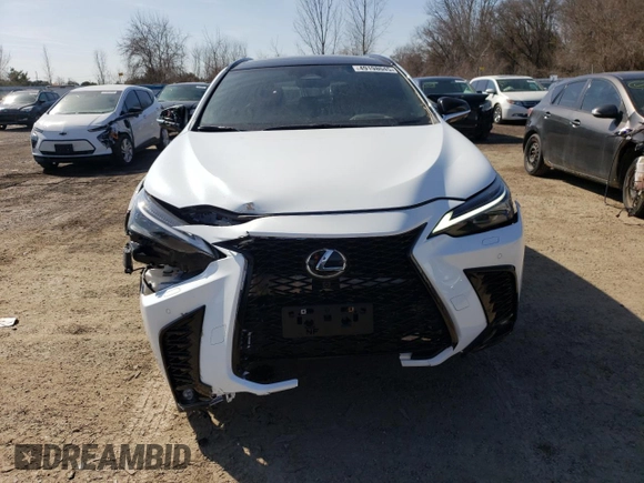 2022 Lexus NX with VIN JTJKGCEZ4N2000346, listed as a Copart auction lot 49198045 with 33,240 mi miles and Clean Title. Bid and sale history available at carsss.com. Image 5.