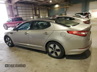 2012 Kia Optima Hybrid with VIN KNAGM4AD3C5027127, listed as a Copart auction lot 51850575 with 168,861 mi miles and Clean Title. Bid and sale history available at carsss.com. Image 2.