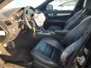 2009 Mercedes-Benz C 63 AMG with VIN WDDGF77X89F245590, listed as a Copart auction lot 75036764 with 243,430 mi miles and Salvage Title. Bid and sale history available at DreamBid. Image 7.