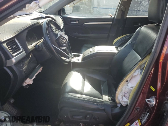2018 Toyota Highlander SE с VIN 5TDJZRFH4JS865046, выставлен на аукционе Copart как лот 54605785 с пробегом 115 794 миль миль и Списание • Salvage title. История ставок и продаж доступна на DreamBid. Изображение 7.