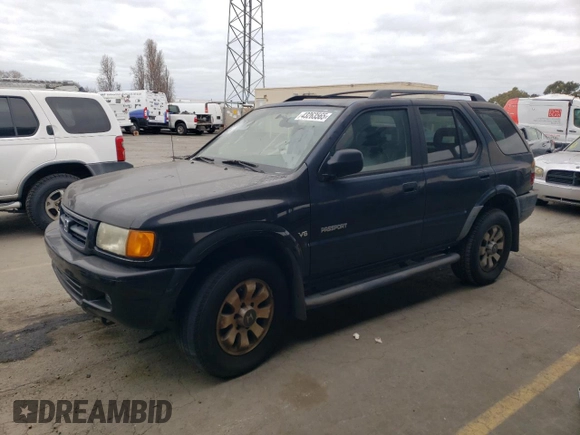 1999 Honda Passport LX with VIN 4S6CK58W4X4412165, listed as a Copart auction lot 43263565 with 0 mi miles and Clean Title. Bid and sale history available at carsss.com. Image 1.