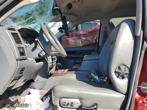 2008 Dodge Ram 2500 SLT with VIN 3D7KS28A58G108820, listed as a Copart auction lot 75408154 with 0 mi miles and Salvage Title. Bid and sale history available at carsss.com. Image 7.