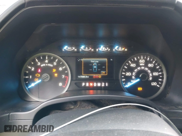 2019 Ford F-150 XL with VIN 1FTEW1CBXKKC92920, listed as a IAAI auction lot 41543793 with 147,986 mi miles and . Bid and sale history available at carsss.com. Image 7.