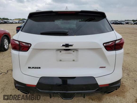 2021 Chevrolet Blazer RS z VIN 3GNKBERS8MS576350, wystawiony jako Copart lot #54868425 z przebiegiem 70 354 mil mil oraz Szkoda całkowita • Salvage title. Historia ofert i sprzedaży dostępna na DreamBid. Obrazek 6.