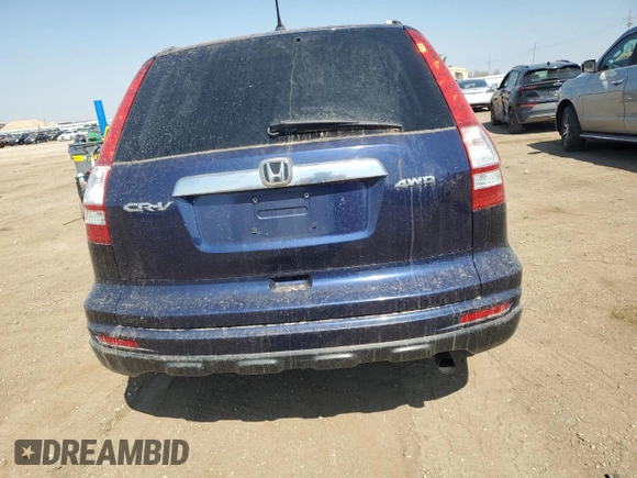 2010 Honda CR-V EX with VIN 5J6RE4H56AL096484, listed as a Copart auction lot 49945545 with 0 mi miles and Clean Title. Bid and sale history available at carsss.com. Image 6.