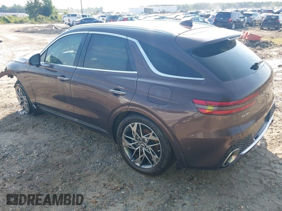 2022 Genesis GV70 2.5T with VIN KMUMADTB9NU050430, listed as a IAAI auction lot 41990564 with 36,308 mi miles and . Bid and sale history available at DreamBid. Image 3.