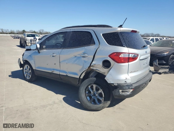2020 Ford EcoSport SE with VIN MAJ3S2GE2LC361047, listed as a Copart auction lot 48476695 with 95,325 mi miles and Clean Title. Bid and sale history available at carsss.com. Image 2.
