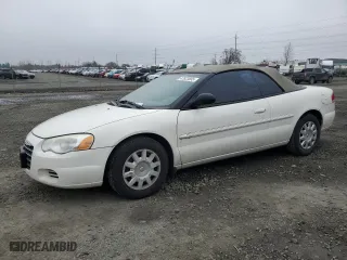 2004 Chrysler Sebring LX with VIN 1C3EL45X64N104208, listed as a Copart auction lot 47823655 with 80,886 mi miles and Salvage Title. Bid and sale history available at carsss.com. Image 1.