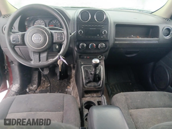 2013 Jeep Patriot Sport with VIN 1C4NJPBA3DD283249, listed as a Copart auction lot 44080475 with Not Provided miles and Salvage Title. Bid and sale history available at carsss.com. Image 8.