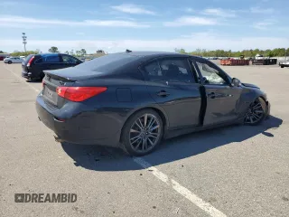 2017 Infiniti Q50 Red Sport 400 z VIN JN1FV7AR1HM870851, wystawiony jako Copart lot #56178215 z przebiegiem 106 468 mil mil oraz Nie do naprawy • Non repairable. Historia ofert i sprzedaży dostępna na DreamBid. Obrazek 3.