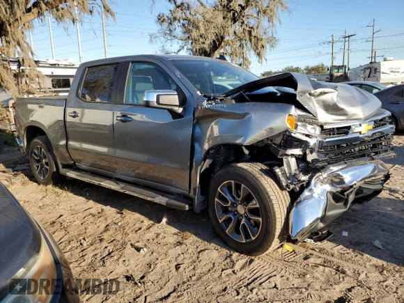 2023 Chevrolet Silverado 1500 LT with VIN 2GCPACED5P1140116, listed as a Copart auction lot 82155384 with 11,676 mi miles and Salvage Title. Bid and sale history available at DreamBid. Image 4.