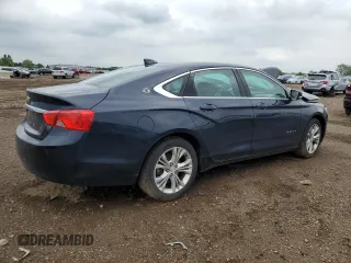 2015 Chevrolet Impala LT with VIN 2G1125S32F9159211, listed as a Copart auction lot 61585405 with 152,361 mi miles and Salvage title. Bid and sale history available at DreamBid. Image 3.