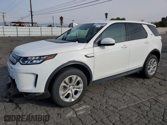 2022 Land Rover Discovery Sport S with VIN SALCJ2FX3NH910723, listed as a Copart auction lot 43290585 with 60,607 mi miles and Clean Title. Bid and sale history available at carsss.com. Image 1.