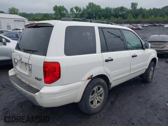 2003 Honda Pilot EX z VIN 2HKYF18723H583140, wystawiony jako IAAI lot #42531465 z przebiegiem 179 206 mil mil oraz . Historia ofert i sprzedaży dostępna na DreamBid. Obrazek 4.