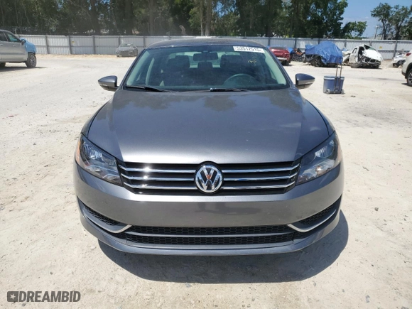 2012 Volkswagen Passat S w/Appearance with VIN 1VWAH7A37CC067029, listed as a Copart auction lot 53512515 with 141,958 mi miles and Salvage Title. Bid and sale history available at carsss.com. Image 5.