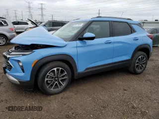 2024 Chevrolet TrailBlazer LT with VIN KL79MPSL4RB135430, listed as a Copart auction lot 80731624 with 2,192 mi miles and Salvage Title. Bid and sale history available at DreamBid. Image 1.