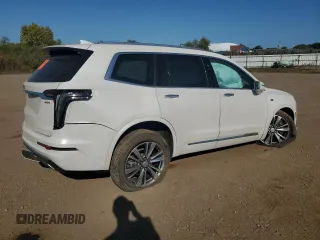 2020 Cadillac XT6 AWD Premium Luxury with VIN 1GYKPDRS0LZ207241, listed as a Copart auction lot 72199624 with 42,476 mi miles and Salvage Title. Bid and sale history available at carsss.com. Image 3.