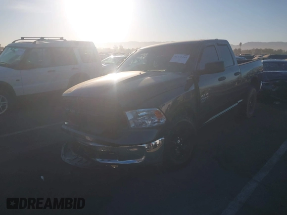 2019 Ram 1500 Classic Tradesman with VIN 1C6RR6FG7KS683916, listed as a IAAI auction lot 41133449 with 94,742 mi miles. Bid and sale history available at carsss.com. Image 2.