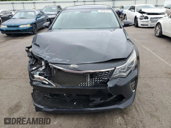 2018 Kia Optima SX with VIN 5XXGW4L2XJG224863, listed as a Copart auction lot 58701575 with 79,673 mi miles and Salvage title. Bid and sale history available at DreamBid. Image 5.
