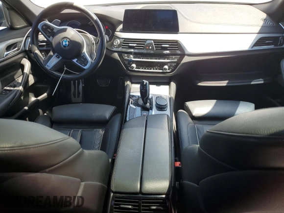 2019 BMW 5 Series M550i xDrive with VIN WBAJB9C56KB288993, listed as a Copart auction lot 57566415 with Not provided miles and Non repairable. Bid and sale history available at DreamBid. Image 8.