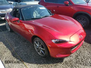 2021 Mazda MX-5 Miata Grand Touring with VIN JM1NDAD79M0451182, listed as a Copart auction lot 73790354 with Not provided miles and Non repairable. Bid and sale history available at DreamBid. Image 4.