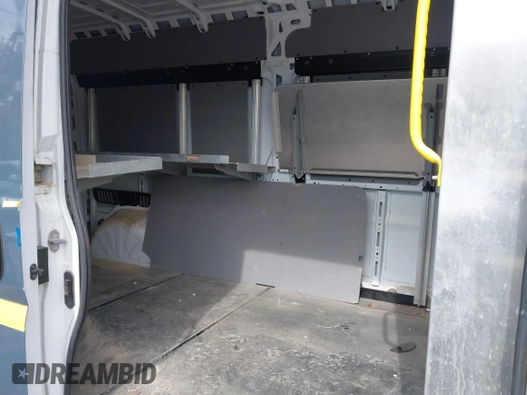 2018 Ram ProMaster Cargo with VIN 3C6TRVDG9JE159526, listed as a IAAI auction lot 42143534 with 54,123 mi miles and . Bid and sale history available at DreamBid. Image 8.