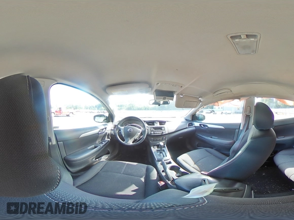 2017 Nissan Sentra S with VIN 3N1AB7AP8HL635486, listed as a Copart auction lot 61237455 with 82,332 mi miles and Salvage title. Bid and sale history available at DreamBid. Image 14.
