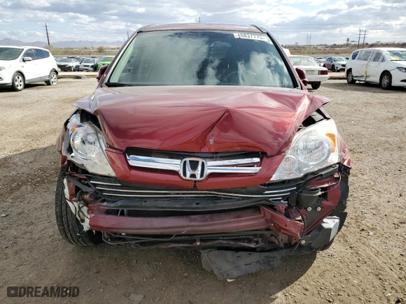 2007 Honda CR-V EX-L with VIN JHLRE48797C046200, listed as a Copart auction lot 48837775 with 43,679 mi miles and Salvage Title. Bid and sale history available at carsss.com. Image 5.