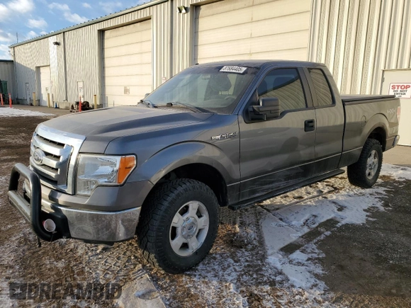 2012 Ford F-150 XL with VIN 1FTEX1EM9CFC64404, listed as a Copart auction lot 87684405 with 185,207 mi miles and Salvage Title. Bid and sale history available at carsss.com. Image 1.