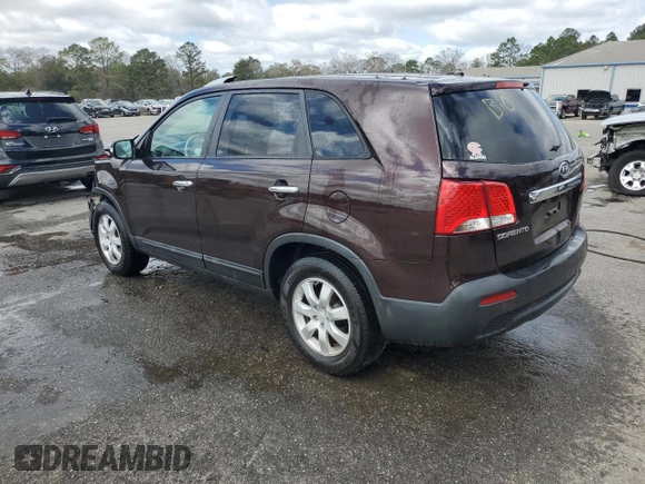 2011 Kia Sorento LX with VIN 5XYKT4A14BG143660, listed as a Copart auction lot 48364195 with 88,883 mi miles and Salvage Title. Bid and sale history available at carsss.com. Image 2.
