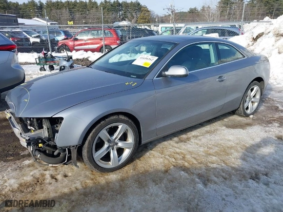 2015 Audi A5 Premium with VIN WAUCFAFR8FA014042, listed as a IAAI auction lot 41650262 with NaN miles. Bid and sale history available at carsss.com. Image 2.