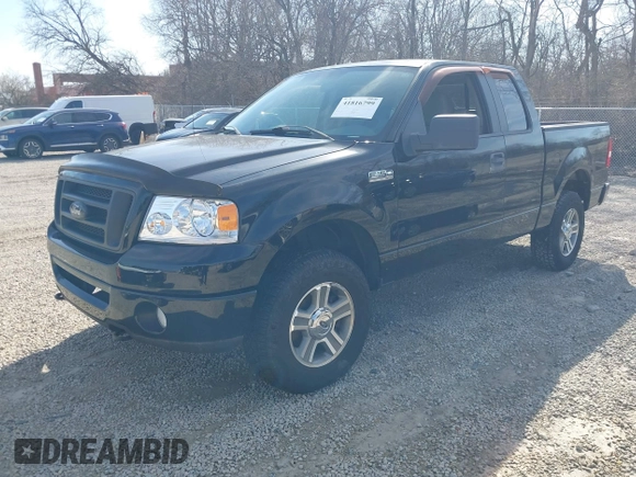 2008 Ford F-150 STX with VIN 1FTRX14WX8FB93015, listed as a IAAI auction lot 41816799 with Not Provided miles. Bid and sale history available at carsss.com. Image 2.