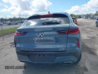 2023 Infiniti QX55 Luxe z VIN 3PCAJ5JRXPF117396, wystawiony jako IAAI lot #41672269 z przebiegiem 9 708 mil mil oraz . Historia ofert i sprzedaży dostępna na DreamBid. Obrazek 17.