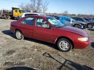 1999 Ford Escort LX with VIN 1FAFP10P3XW218939, listed as a Copart auction lot 44034365 with 178,811 mi miles and Salvage Title. Bid and sale history available at carsss.com. Image 4.