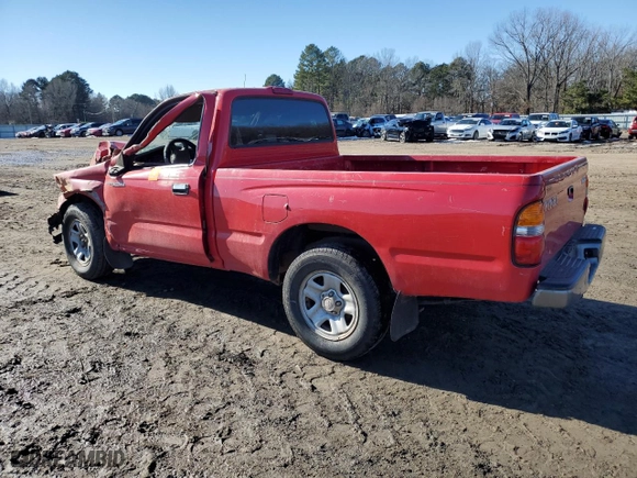 2002 Toyota Tacoma with VIN 5TENL42N22Z038538, listed as a Copart auction lot 88933185 with 220,468 mi miles and Clean Title. Bid and sale history available at carsss.com. Image 2.