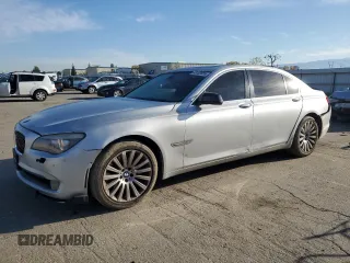 2009 BMW 7 Series 750Li with VIN WBAKB835X9CY57590, listed as a Copart auction lot 48168855 with 131,929 mi miles and Salvage Title. Bid and sale history available at carsss.com. Image 1.